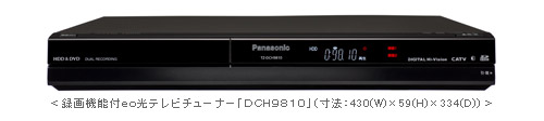�^��@�\�teo���e���r�`���[�i�[�uDCH9810�v