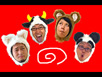 巻き込まれた模様